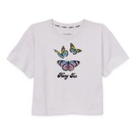 Hang Ten Big Girls Crew Neck Short Sleeve T-Shirt