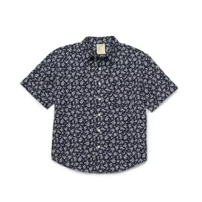 Thereabouts Little & Big Boys Short Sleeve Button-Down Shirt