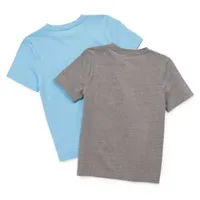 Thereabouts Little & Big Boys 2-pc. Crew Neck Short Sleeve Graphic T-Shirt