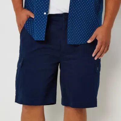 St. John's Bay Big and Tall Mens Stretch Fabric Cargo Short