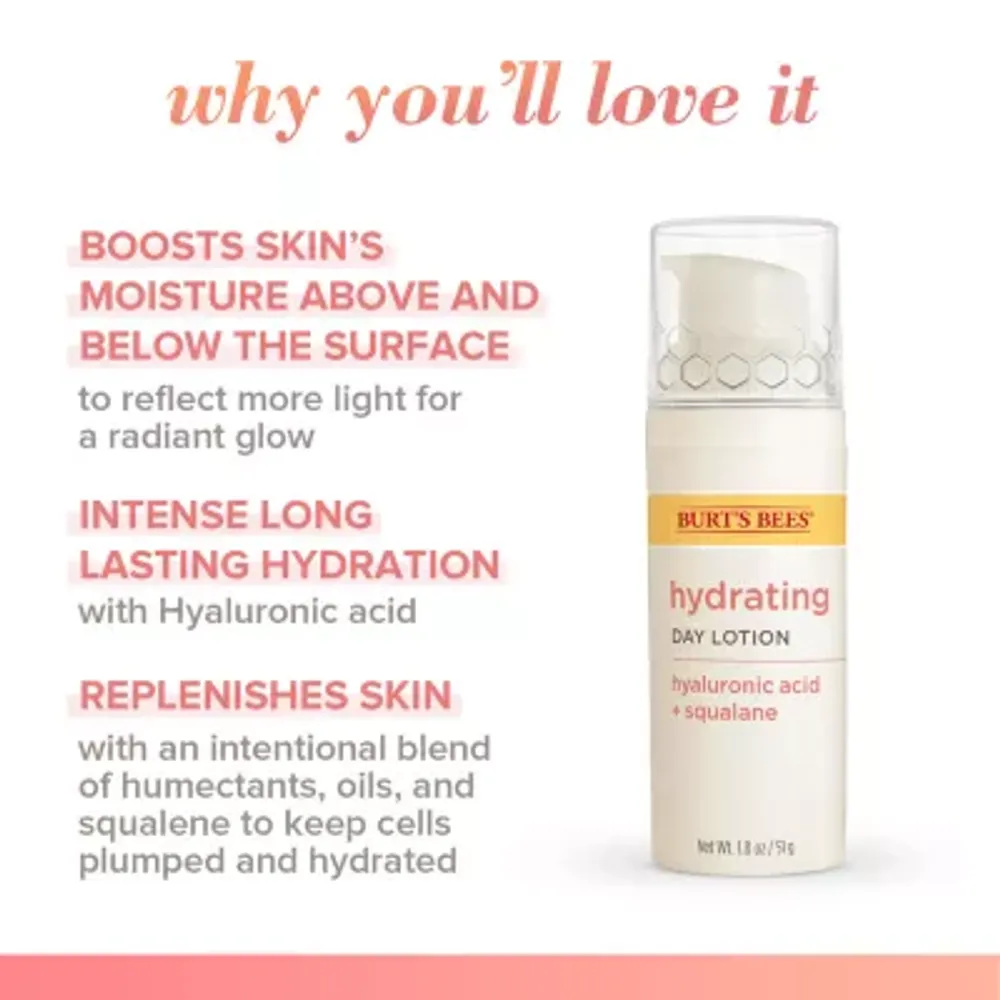 Burts Bees Truly Glowing Hydrating Day Lotion