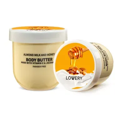 Lovery Almond Milk & Honey Body Butter - 6oz (18$ Value)