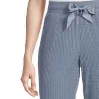 Ambrielle Womens Waffle Pajama Pants