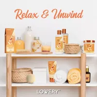 Lovery Almond Milk & Honey Home Spa Gift Set - 9pc Bath And Body Kit