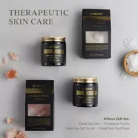 Lovery Dead Sea Minerals Home Bath Gift Box - 5pc Spa Kit