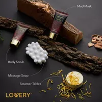 Lovery Sandalwood Bath Gift Set - 14pc Beard Grooming Kit