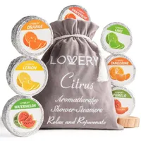 Lovery Shower Steamers Vaporizing Set - 9pc Essential Oils Shower Bombs