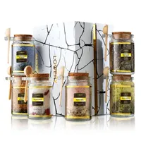 Lovery Bath Salts Gift Set - 12pc Scented Spa Soaks