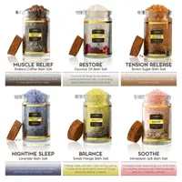 Lovery Bath Salts Gift Set - 12pc Scented Spa Soaks