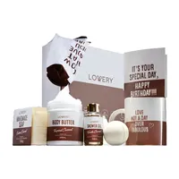 Lovery Birthday Gift Box - 9pc Inspirational Spa Set