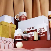 Lovery Birthday Gift Box - 9pc Inspirational Spa Set