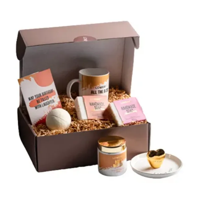 Birthday Gift Basket - 15Pc Coconut Home Spa Set