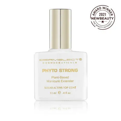 Dermelect Phyto Strong Solar Active Manicure Top Coat Nail Treatment
