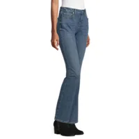 a.n.a Womens Mid Rise Slim Fit Bootcut Jean