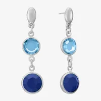 Liz Claiborne Round Drop Earrings