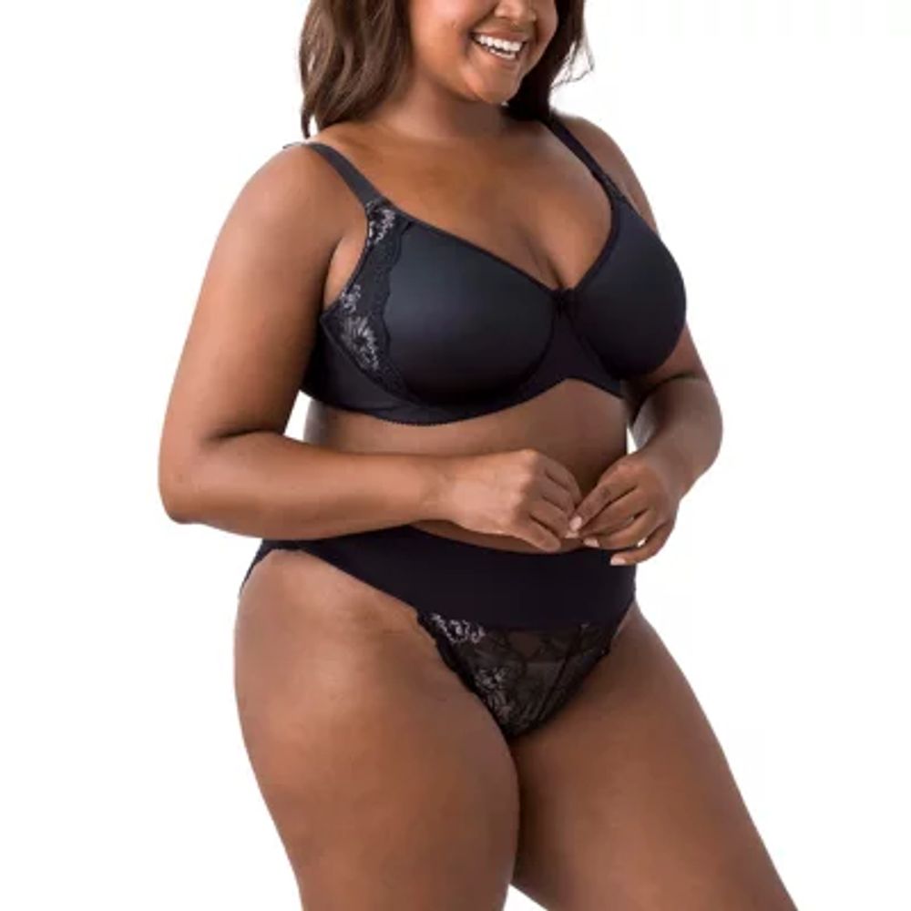 Curvy Couture Sheer Mesh String Bikini Panty - 1379 - JCPenney