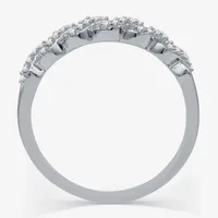 I Said Yes (H-I / I1) 1/4 CT. T.W. Lab Grown White Diamond Sterling Silver Anniversary Wedding Band