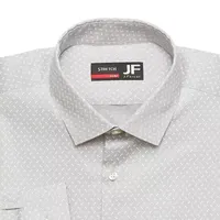 J. Ferrar Slim Mens Slim Fit Easy Care Stretch Fabric Long Sleeve Dress Shirt