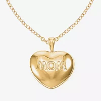 Mixit Gold Tone Mom Pendant Necklace & Stud Earrings 2-pc. Heart Jewelry Set