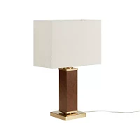 Martha Stewart Hawley Faux Leather Table Lamp