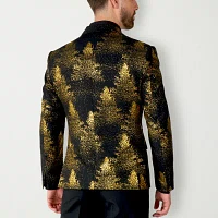 Opposuits Mens Slim Fit Festive Forest Blazer