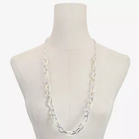 Liz Claiborne 34 Inch Link Strand Necklace