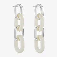 Liz Claiborne Link Drop Earrings