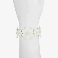 Liz Claiborne Flower Stretch Bracelet