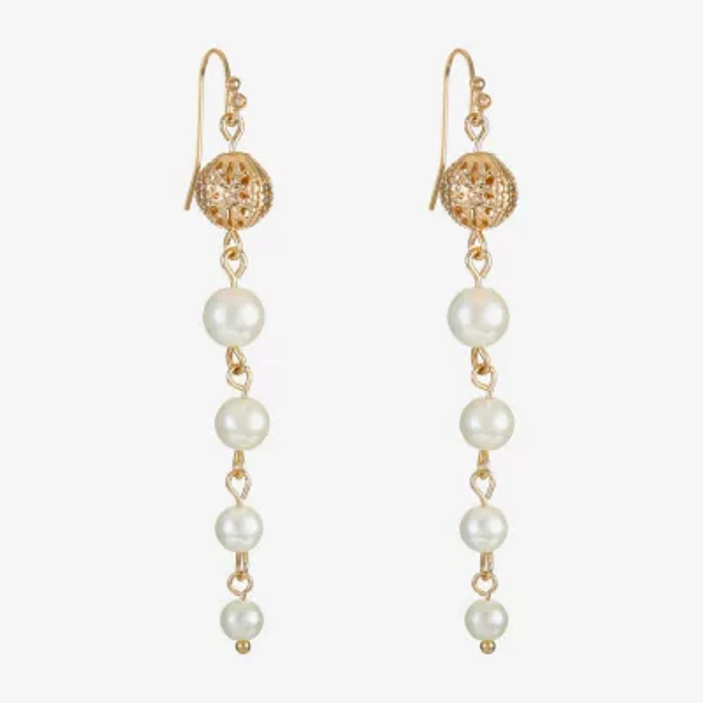 Liz Claiborne Linear Drop Earrings