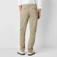 mutual weave Standard Chino Mens Slim Fit Flat Front Pant