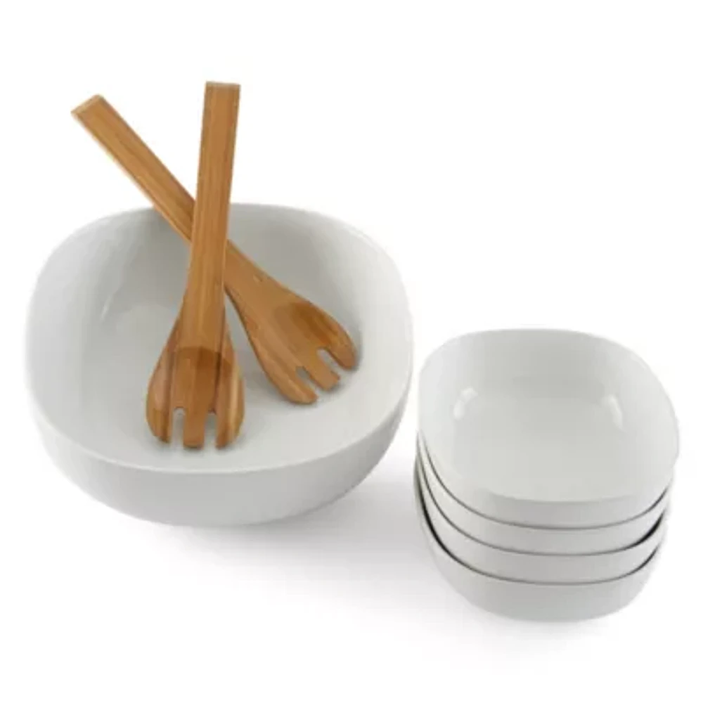 JCPenney Home™ 7-pc. Porcelain Salad Serving Set