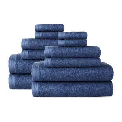 Home Expressions 12- PC Solid Bath Towel Set