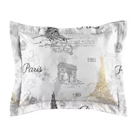 Lanwood Home Paris Sketch 8-pc. Midweight Comforter Set