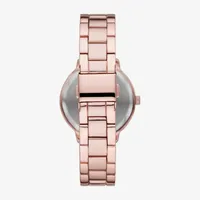 Geneva Ladies Womens Crystal Accent Rose Goldtone Bracelet Watch Fmdjm218