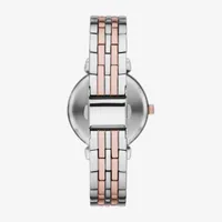 Geneva Womens Crystal Accent Silver Tone Bracelet Watch Fmdjm219