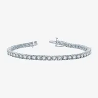 5 CT. T.W. Natural White Diamond 10K or Yellow Gold 7.5 Inch Tennis Bracelet