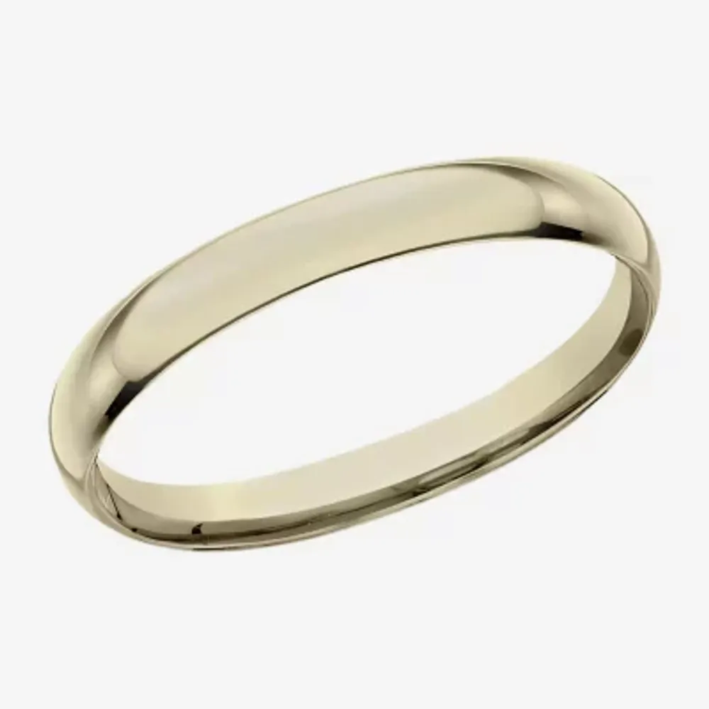 Womens 14K Yellow Gold 2MM Light Comfort-Fit Wedding Band