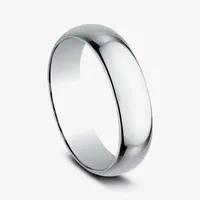 Mens 6mm 10K Gold Wedding Band