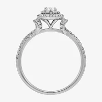 Womens / CT. T.W. Natural White Diamond 14K White Gold Pear Engagement Ring