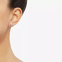 1/4 CT. T.W. Natural White Diamond 10K Gold Sterling Silver 8.7mm Stud Earrings