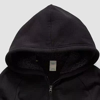 Thereabouts Little & Big Boys Sherpa Fleece Zipper Hoodie