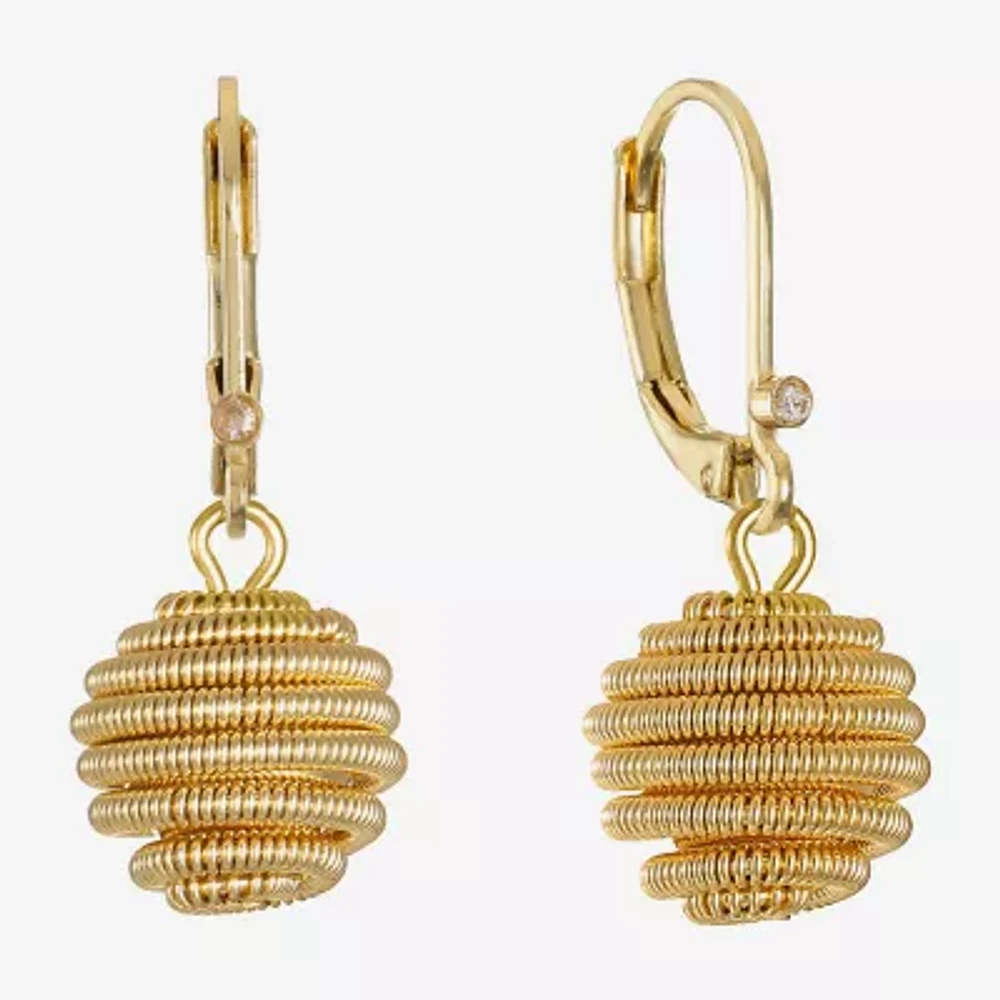 Monet Jewelry Round Drop Earrings