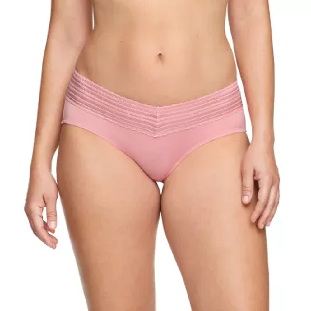Warners® No Pinching, Problems® Dig-Free Comfort Waist with Lace Microfiber Hipster 5609J