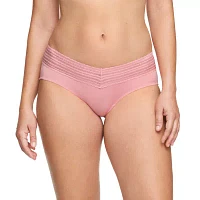 Warners® No Pinching, Problems® Dig-Free Comfort Waist with Lace Microfiber Hipster 5609J