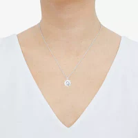 2 CT. Lab-Grown (H-I / Si1-Si2) Diamond 14K Gold Round Pendant Necklace