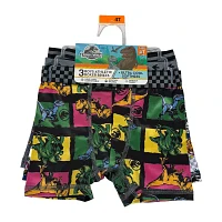 Toddler Boys 3 Pack Jurassic World Boxer Briefs