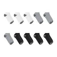 Skechers 10 Pair No Show Socks Mens