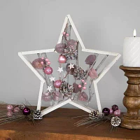 Northlight 14.5" Star-Shaped Wood Christmas Tabletop Decor