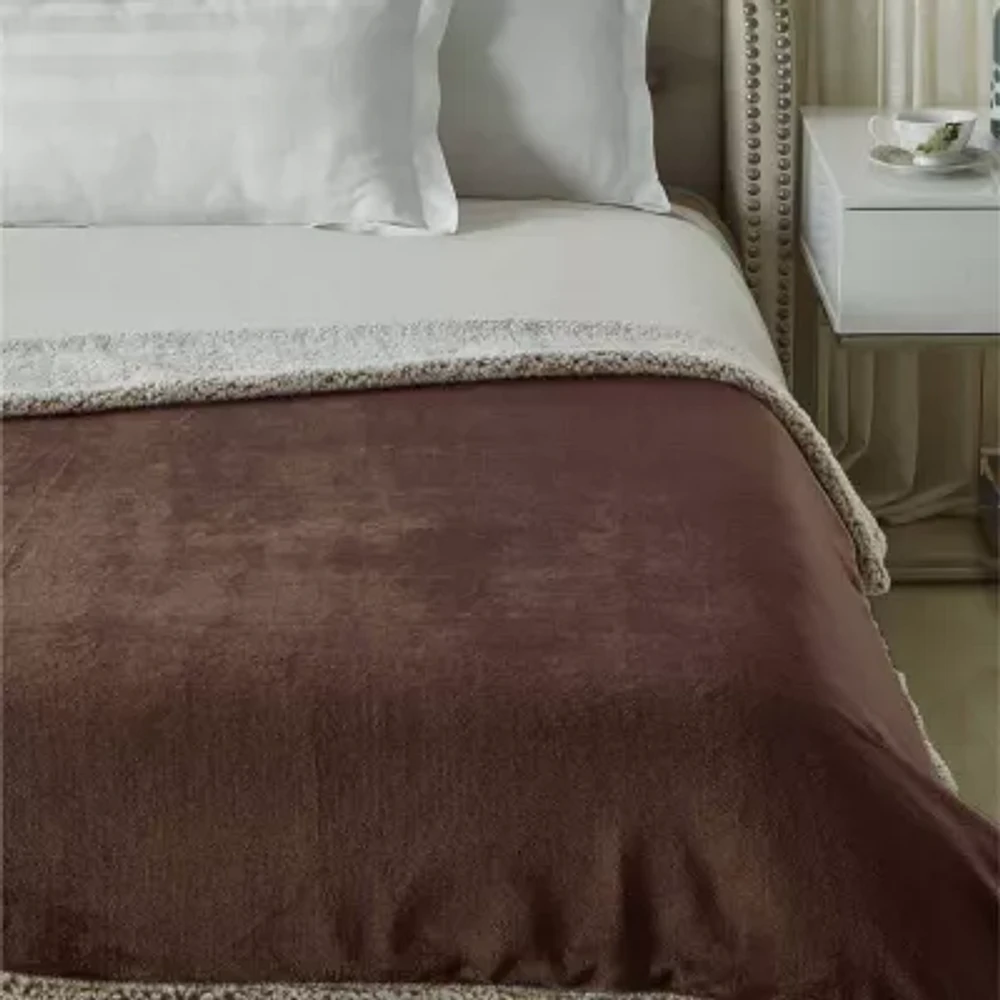 Cozy Tyme® Reversible Midweight Throw