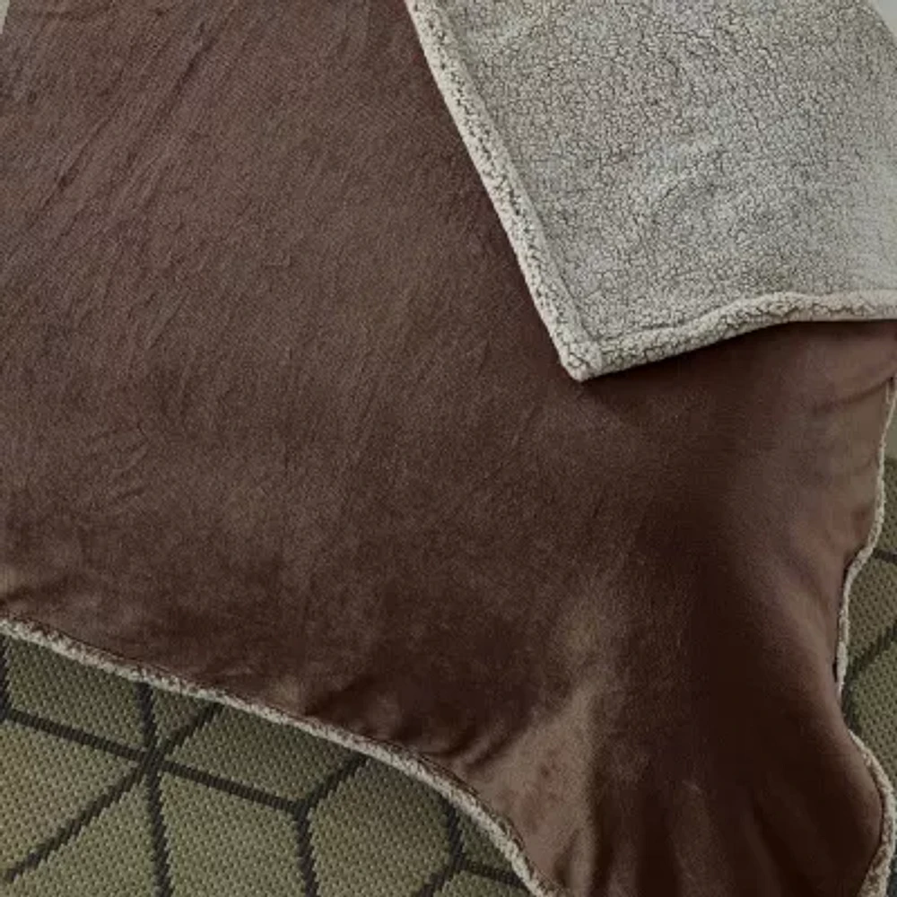 Cozy Tyme® Reversible Midweight Throw